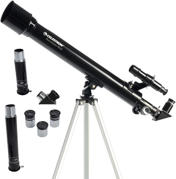 Celestron PowerSeeker 50AZ Mercekli Teleskop