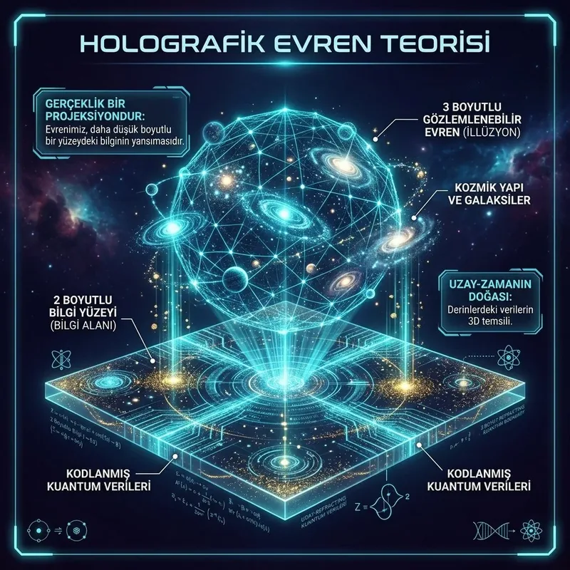 HOLOGRAFİK EVREN TEORİSİ: 3 BOYUTLU BİR İLLÜZYONDA MI YAŞIYORUZ?