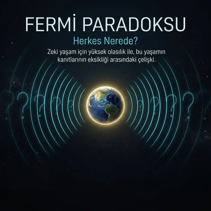 FERMİ PARADOKSU: TRİLYONLARCA GEZEGEN VAR, PEKİ HERKES NEREDE?