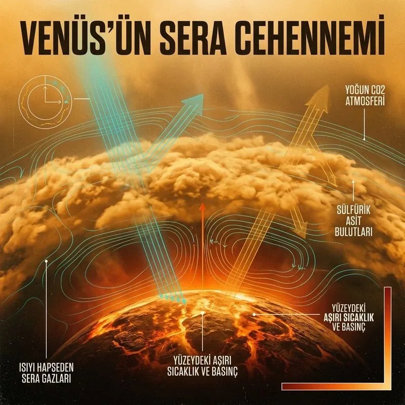 VENÜS'ÜN SERA CEHENNEMİ: DÜNYA'NIN İKİZİ NASIL KONTROLDEN ÇIKTI?