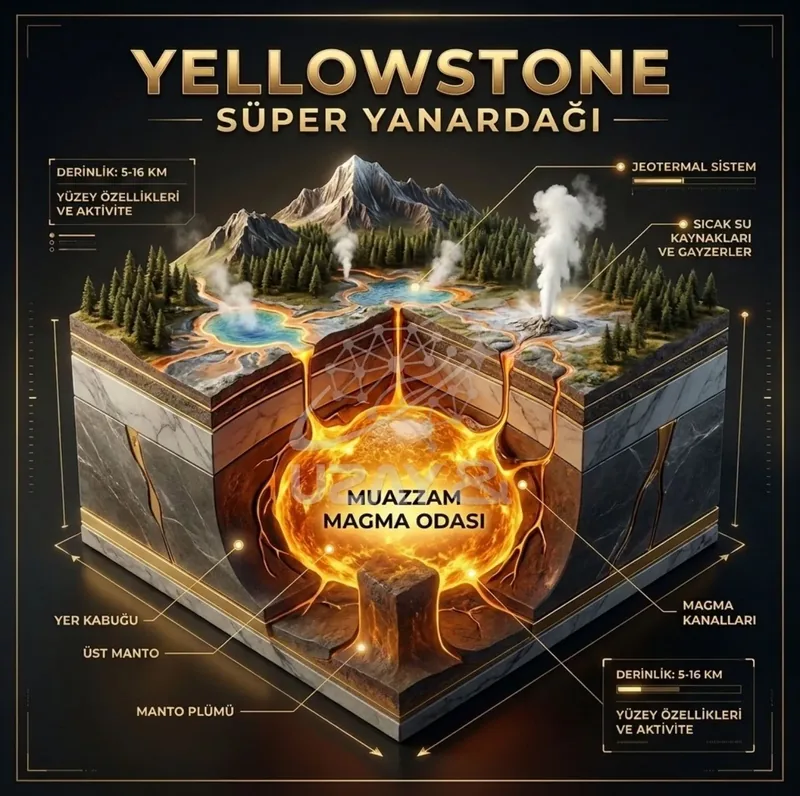 Yellowstone Süper Volkanı: Uyuyan Bir Kıyamet Senaryosu mu?
