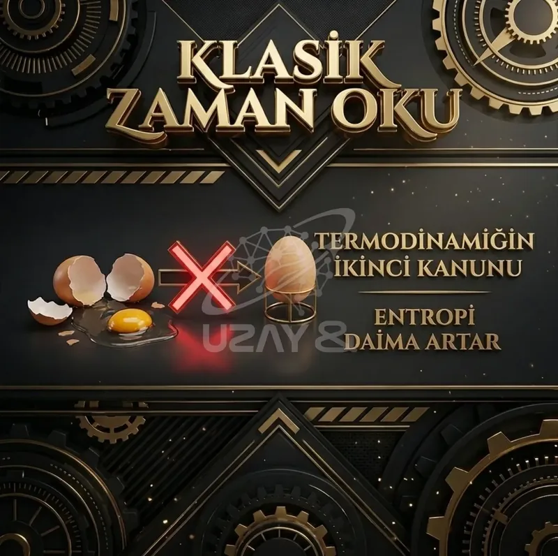 Zamanın Oku: Neden Geriye Doğru Akmıyor?